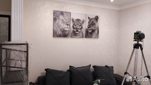 

3-к. квартира, 60 м², 3 кровати