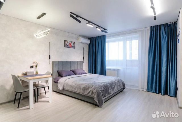 

Квартира-студия, 30 м², 1 кровать
