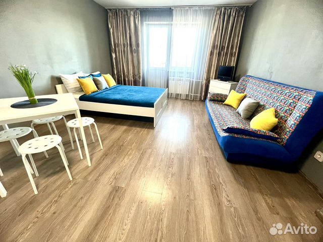 

Квартира-студия, 36 м², 2 кровати