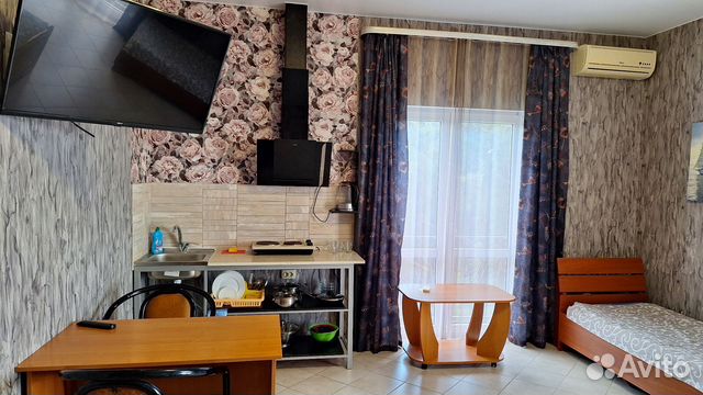 

Квартира-студия, 30 м², 2 кровати