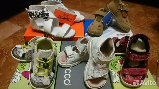 Босоножки, кроссовки Ecco, Minimen, р20, 27 Босоножки, кроссовки Ecco, Minimen, р20, 27
