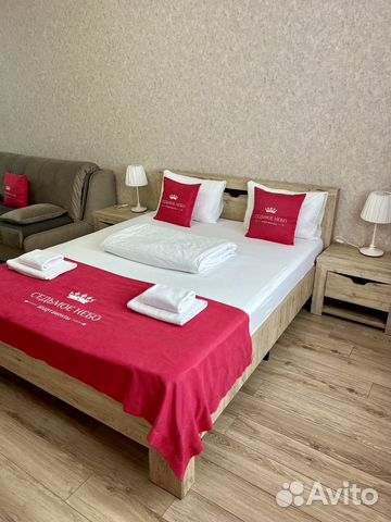 

1-к. квартира, 42 м², 2 кровати