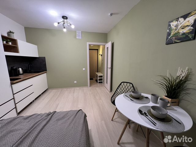 

Квартира-студия, 18,5 м², 1 кровать