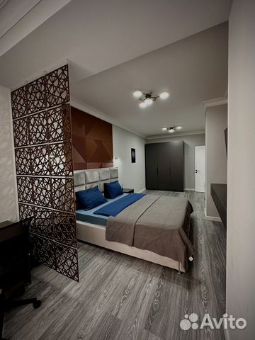 

1-к. квартира, 90 м², 2 кровати