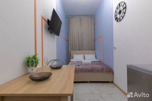 

Квартира-студия, 10 м², 2 кровати