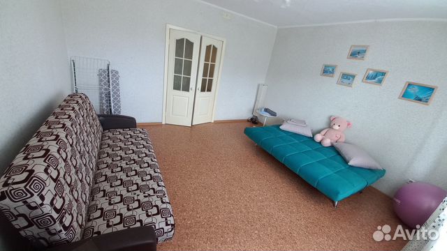 

1-к. квартира, 40 м², 2 кровати