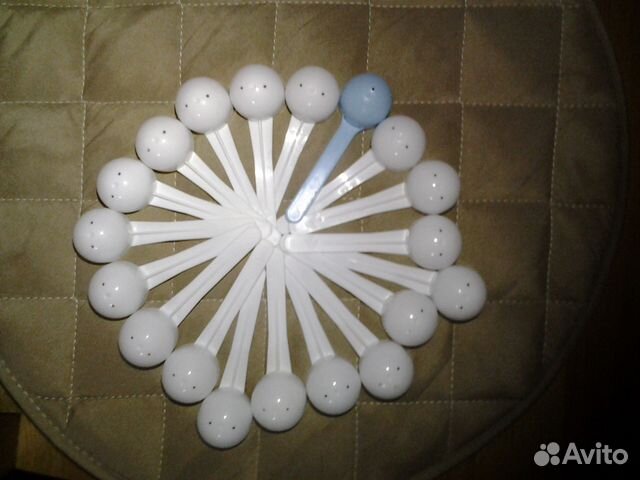 Мерные ложечки, трубочки от соков