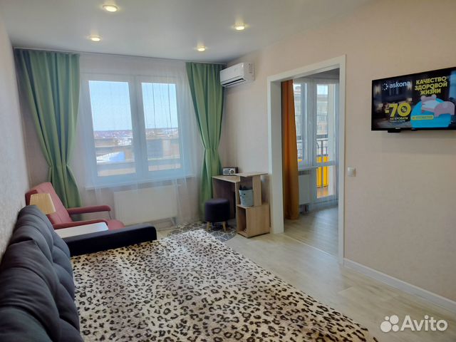 

1-к. квартира, 32 м², 2 кровати