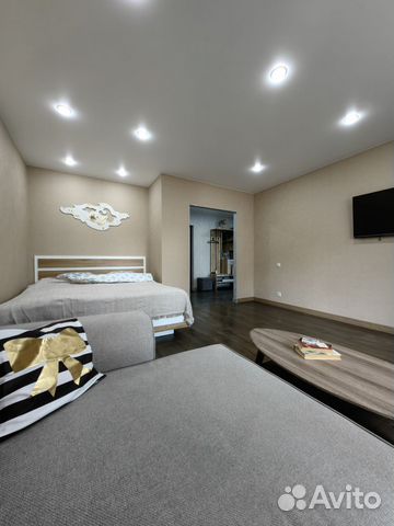 

1-к. квартира, 54 м², 3 кровати