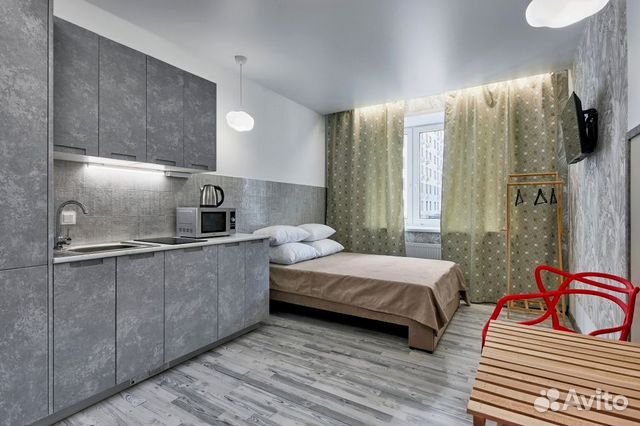 

Квартира-студия, 17 м², 1 кровать