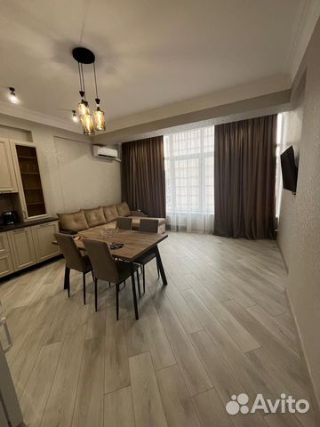 

1-к. квартира, 55 м², 3 кровати