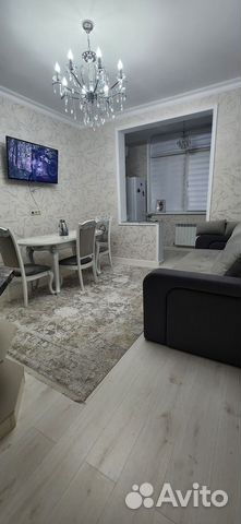 

1-к. квартира, 57 м², 2 кровати
