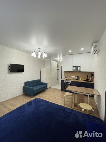 

Квартира-студия, 28 м², 2 кровати