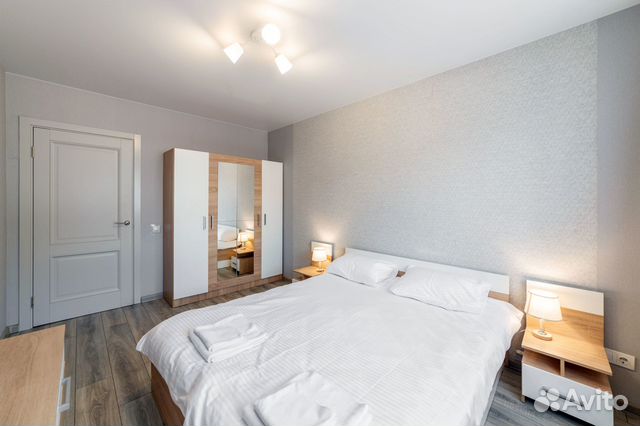 

2-к. квартира, 43,5 м², 2 кровати