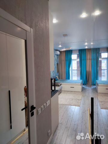 

Квартира-студия, 30 м², 2 кровати
