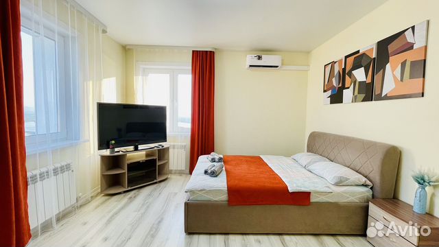 

1-к. квартира, 40 м², 2 кровати
