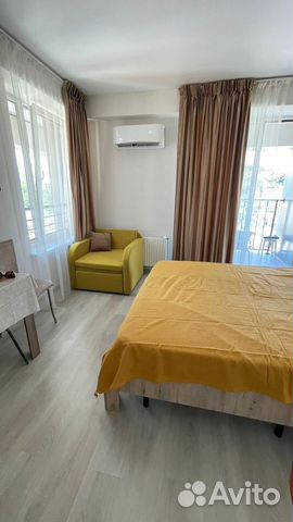 

Квартира-студия, 28 м², 2 кровати