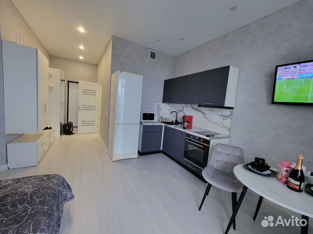 

Квартира-студия, 33 м², 1 кровать