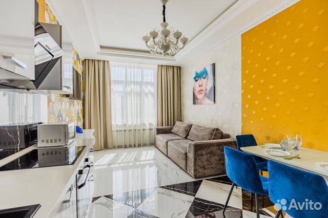 

1-к. квартира, 65 м², 3 кровати