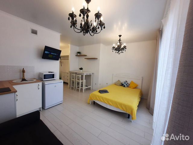 

Квартира-студия, 25,6 м², 2 кровати