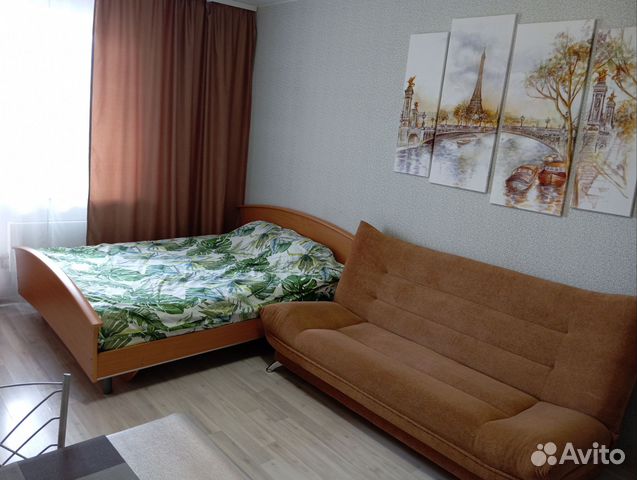 

Квартира-студия, 34,5 м², 2 кровати
