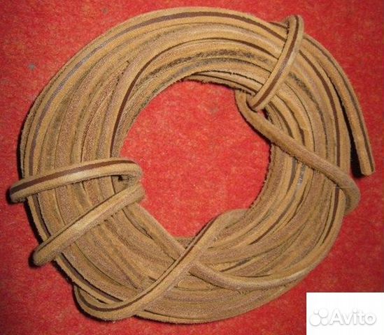 Ремень для привода швейной машины кожа новый
