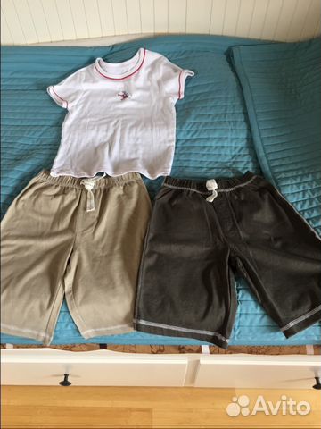 Mothercare рост 128 шорты и футболки новые