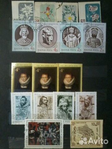 Альбом марок 60-70 годы