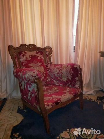 Старинные кресла конца 19 века— фотография №1