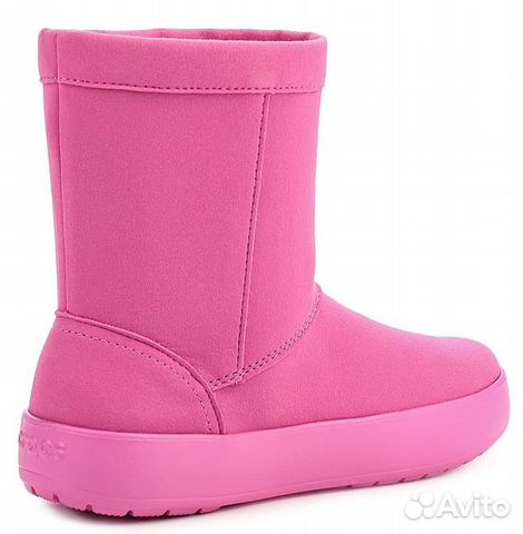 Сапоги угги Lodge Point Crocs 2 цвета 23 - 34 р
