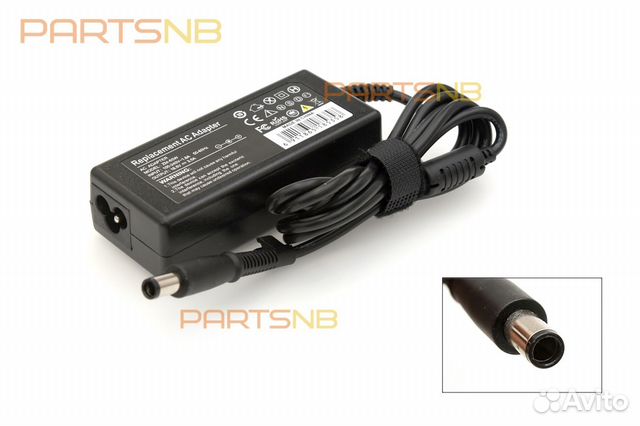 Блок питания для HP 18.5V 3.5A (65W) с иглой