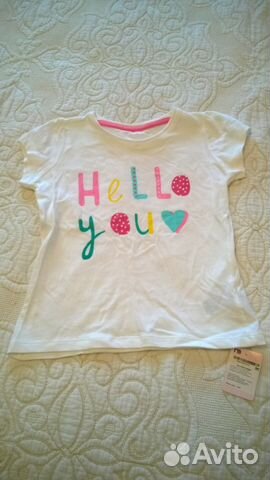 Новые футболки Mothercare