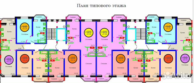 1-к квартира, 39.2 м², 3/10 эт.