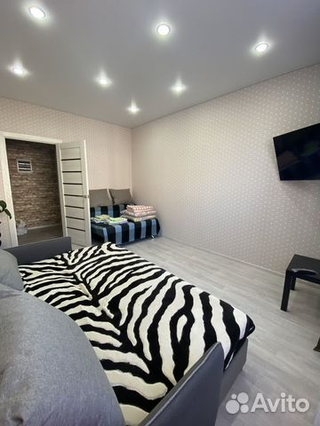 

1-к. квартира, 34 м², 2 кровати