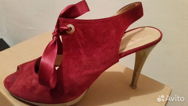 Туфли замша