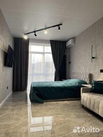 

Квартира-студия, 30 м², 2 кровати