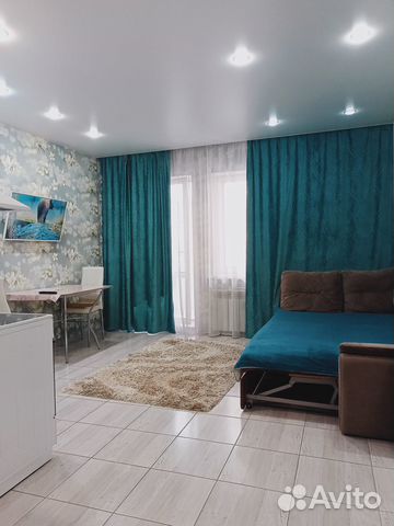 

Квартира-студия, 35 м², 1 кровать