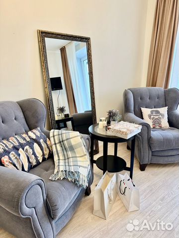 

1-к. квартира, 36 м², 2 кровати