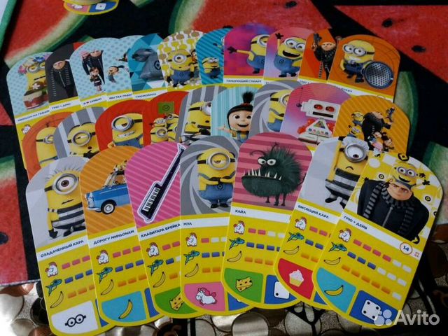 Карточки Гадкий Я 3