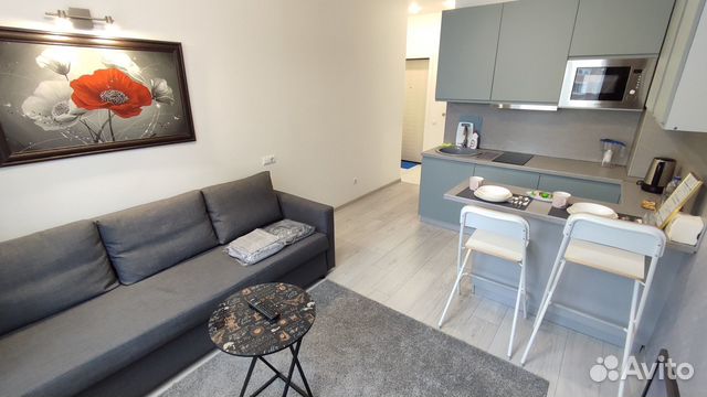 

Квартира-студия, 30 м², 1 кровать