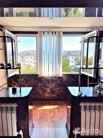 

1-к. квартира, 55 м², 2 кровати