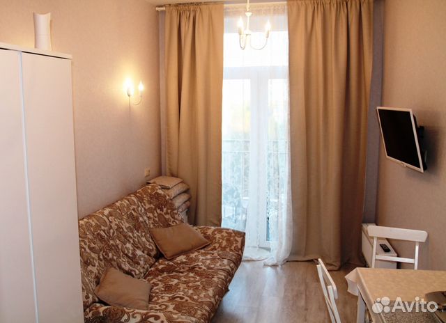 

Квартира-студия, 18 м², 1 кровать