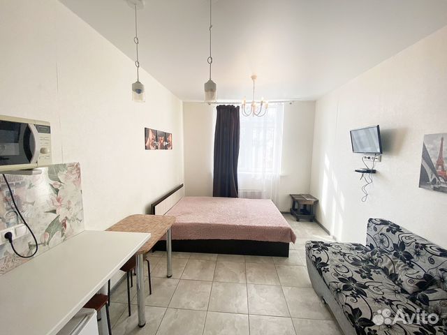 

Квартира-студия, 26 м², 2 кровати