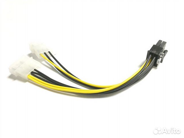 Кабель 2x molex - 8pin PCI-E