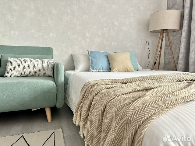 

Квартира-студия, 28 м², 2 кровати