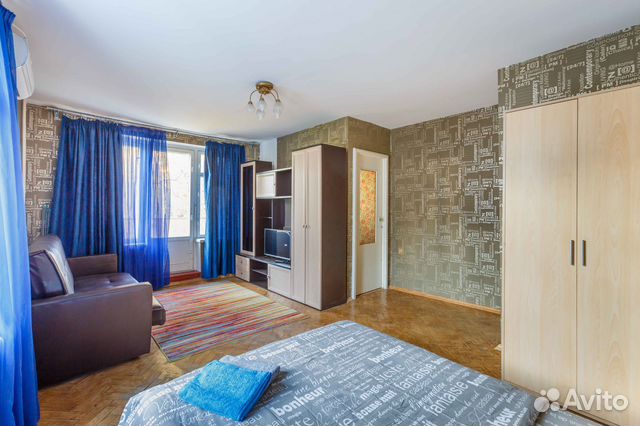 

1-к. квартира, 35 м², 2 кровати
