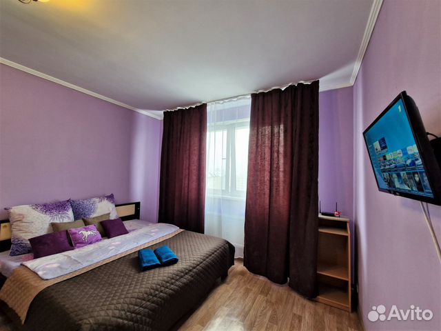 

1-к. квартира, 53 м², 3 кровати