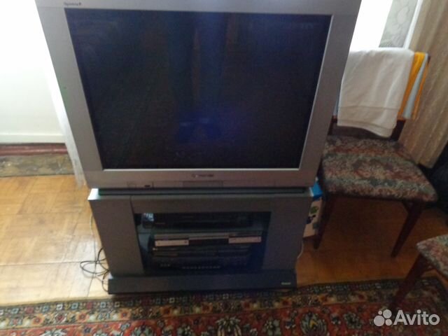 Panasonic -стойка+Karaoke+VHS+DVD+TV