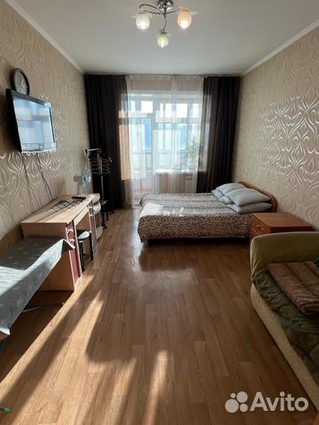 

1-к. квартира, 45 м², 3 кровати
