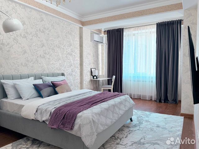 

1-к. квартира, 52 м², 2 кровати